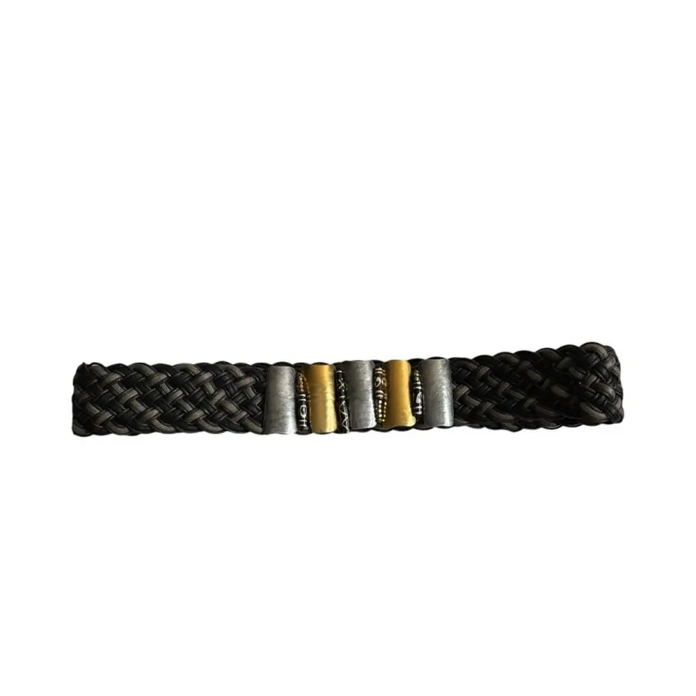 Marjorie Baer SF Vintage Braided Beaded Woven Belt Wearable Art to Wear One Size